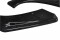 Heck Ansatz Flaps Diffusor passend für Honda Civic Mk9 Facelift schwarz Hochglanz