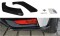 Heck Ansatz Flaps Diffusor passend für Honda Civic Mk9 Facelift schwarz Hochglanz