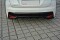 Heck Ansatz Flaps Diffusor passend für Honda Civic Mk9 Facelift schwarz Hochglanz