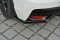 Heck Ansatz Flaps Diffusor für Honda Civic Mk9 Facelift schwarz matt