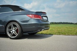 Heck Ansatz Flaps Diffusor für Mercedes E Coupe /...