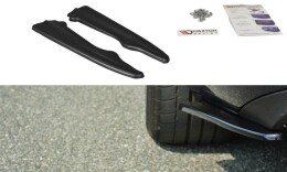 Street+ Heck Ansatz Flaps passend für Mercedes - Benz E Coupe / Cabrio C207 FL / A207 Facelit schwarz Hochglanz