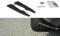 Heck Ansatz Flaps Diffusor passend für Mercedes - Benz E Coupe / Cabrio C207 Facelift / A207 Facelit schwarz Hochglanz