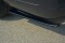 Heck Ansatz Flaps Diffusor passend für Mercedes - Benz E Coupe / Cabrio C207 Facelift / A207 Facelit schwarz Hochglanz