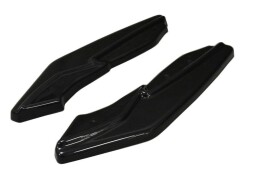 Heck Ansatz Flaps Diffusor passend für Renault Laguna mk 3 Coupe schwarz Hochglanz