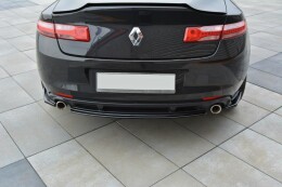 Street+ Heck Ansatz Flaps passend für Renault Laguna mk 3 Coupe schwarz Hochglanz