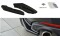 Heck Ansatz Flaps Diffusor passend für Renault Laguna mk 3 Coupe schwarz Hochglanz