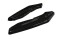 Heck Ansatz Flaps Diffusor passend für Renault Laguna mk 3 Coupe schwarz Hochglanz