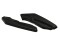 Heck Ansatz Flaps Diffusor passend für Renault Laguna mk 3 Coupe schwarz Hochglanz