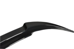 Heck Spoiler Aufsatz Abrisskante passend für Honda Civic Mk9 Facelift schwarz Hochglanz