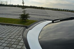 Heck Spoiler Aufsatz Abrisskante passend für Honda Civic Mk9 Facelift schwarz Hochglanz