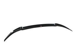 Heck Spoiler Aufsatz Abrisskante passend für Honda Civic Mk9 Facelift schwarz Hochglanz