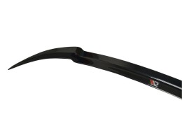 Heck Spoiler Aufsatz Abrisskante passend für Honda Civic Mk9 Facelift schwarz Hochglanz