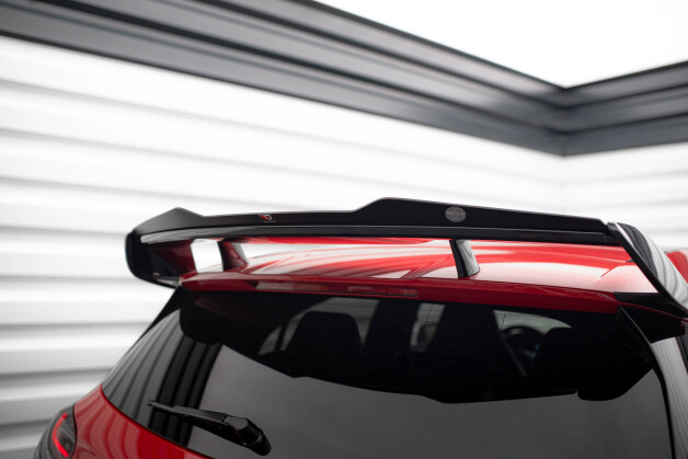 Heck Spoiler Aufsatz Abrisskante passend für Mercedes A W176 AMG Facelift schwarz Hochglanz