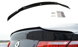 Heck Spoiler Aufsatz Abrisskante für Renault Laguna mk 3 Coupe Carbon Look