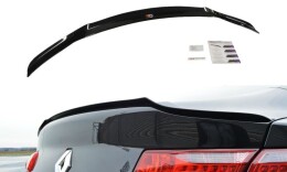 Heck Spoiler Aufsatz Abrisskante passend für Renault Laguna mk 3 Coupe schwarz Hochglanz