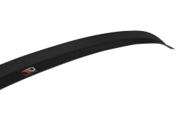 Heck Spoiler Aufsatz Abrisskante passend für Skoda Rapid Spaceback schwarz Hochglanz
