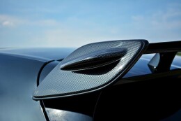 Spoiler Seiten Erweiterung für Mercedes A W176 AMG Facelift schwarz Hochglanz