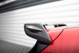 Spoiler Seiten Erweiterung passend für Mercedes A W176 AMG FL schwarz Hochglanz