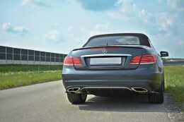 Heck Ansatz Diffusor passend für Mercedes - Benz E...