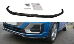 Cup Spoilerlippe Front Ansatz für Audi Q2 Mk.1 schwarz Hochglanz