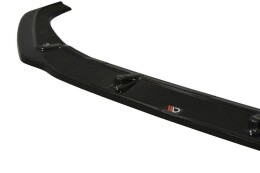 Cup Spoilerlippe Front Ansatz V.2 passend für Audi S4 / A4 S-Line B9 schwarz Hochglanz