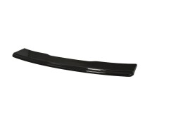 Mittlerer Cup Diffusor Heck Ansatz passend für Audi A4 B9 S-Line schwarz Hochglanz