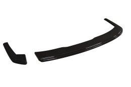 Heck Ansatz Flaps Diffusor passend für Audi A4 B9 S-Line schwarz Hochglanz