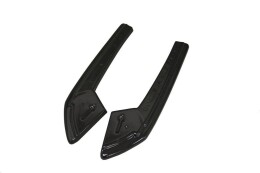 Heck Ansatz Flaps Diffusor passend für Audi A4 B9 S-Line schwarz Hochglanz