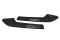 Heck Ansatz Flaps Diffusor passend für Audi A4 B9 S-Line schwarz Hochglanz