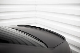 Heck Spoiler Aufsatz Abrisskante für Audi A4 S-Line B9 Limo schwarz Hochglanz