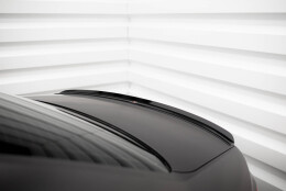Heck Spoiler Aufsatz Abrisskante V.2 passend für Audi S4 / A4 Standard / S-Line / Competition Limousine B9 / B9 Facelift schwarz Hochglanz