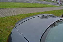 Heck Spoiler Aufsatz Abrisskante für Audi A4 S-Line B9 Limousine schwarz matt