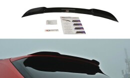 Heck Spoiler Aufsatz Abrisskante V.1 für Audi S4 / A4 S-Line Avant B9 schwarz Hochglanz