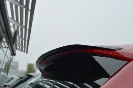 Heck Spoiler Aufsatz Abrisskante für Audi Q2 Mk.1 schwarz Hochglanz