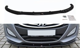 Cup Spoilerlippe Front Ansatz für Hyundai i30 mk.2 Carbon Look