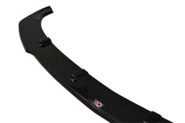 Cup Spoilerlippe Front Ansatz V.1 passend für Infiniti G37 Limousine schwarz Hochglanz