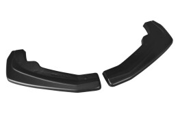 Heck Ansatz Flaps Diffusor passend für Alfa Romeo Stelvio schwarz Hochglanz