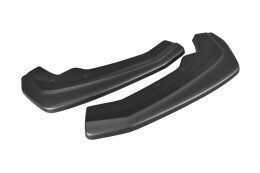 Heck Ansatz Flaps Diffusor passend für Alfa Romeo Stelvio schwarz Hochglanz