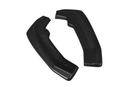 Heck Ansatz Flaps Diffusor passend für Alfa Romeo Stelvio schwarz Hochglanz
