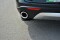 Heck Ansatz Flaps Diffusor passend für Alfa Romeo Stelvio schwarz Hochglanz