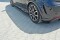 Heck Ansatz Diffusor Flaps passend für Fiat Punto Evo Abarth schwarz Hochglanz