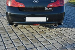 Heck Ansatz Flaps Diffusor für Infiniti G37 Limo...