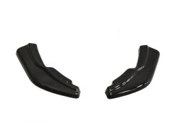 Heck Ansatz Flaps Diffusor passend für VW Golf Mk7 Standard schwarz Hochglanz