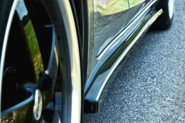 Seitenschweller Ansatz Cup Leisten V.1 passend für Mazda 6 Kombi GJ (Mk3) schwarz Hochglanz