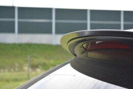 Heck Spoiler Aufsatz Abrisskante für Alfa Romeo Stelvio schwarz Hochglanz