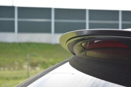 Heck Spoiler Aufsatz Abrisskante passend für Alfa Romeo Stelvio Mk1 schwarz Hochglanz