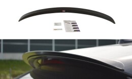 Heck Spoiler Aufsatz Abrisskante passend für Alfa Romeo Stelvio schwarz Hochglanz
