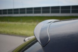 Heck Spoiler Aufsatz Abrisskante passend für Alfa Romeo Stelvio schwarz Hochglanz