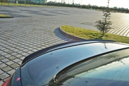 Heck Spoiler Aufsatz Abrisskante passend für Infiniti G37 Limousine schwarz Hochglanz